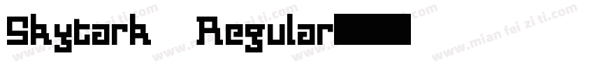 Skytark Regular字体转换